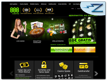 PayPal Casino 888 Casino Webseite